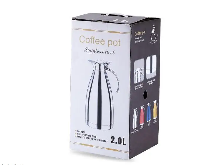 
Ebay Sale Double Wall Stainless Steel Vacuum Thermal Tumbler Hot Water Flasks High Quality 2L/1.5L Liter Water bottle 