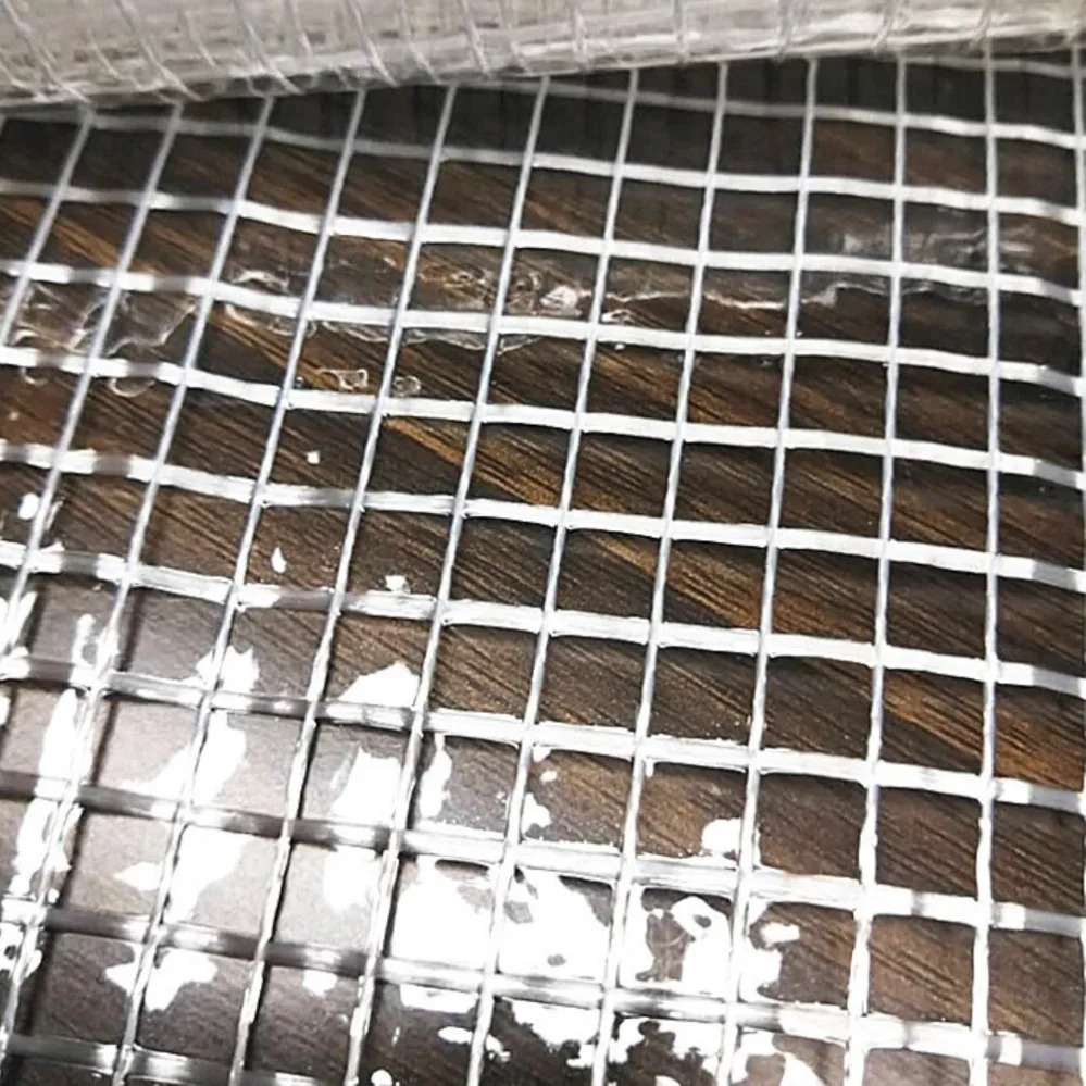 1000D 9X9 Plastic Tarpaulin PVC Mesh Transparent Tarpaulin Clear Plastic Tarp