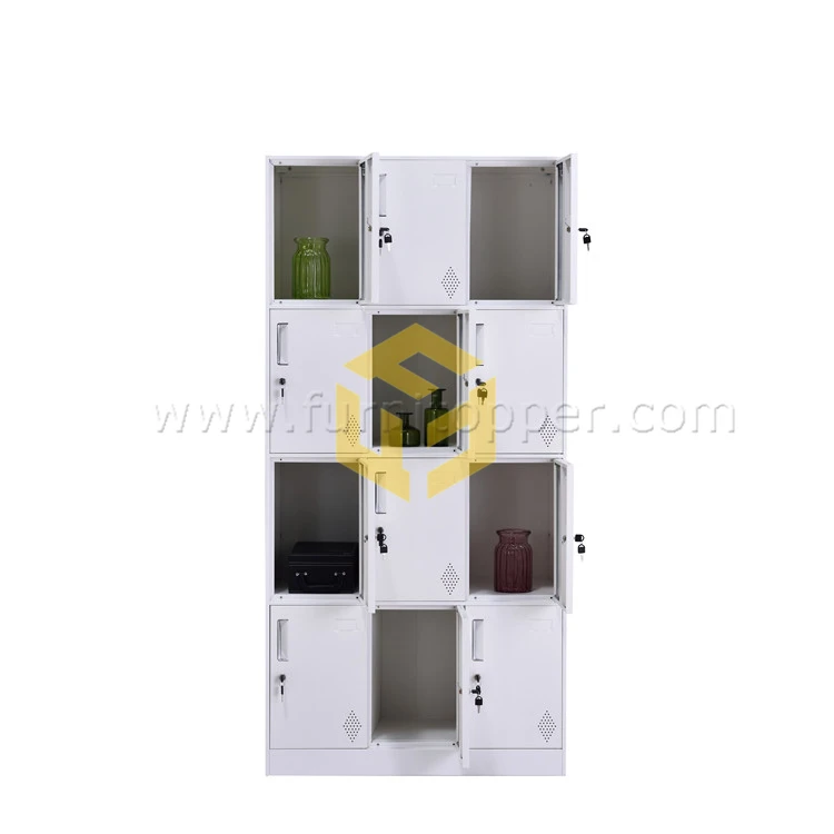 Commercial Furniture Metal Storage Locker Cabinet Steel Personal Belongings Locker For Gym School Office