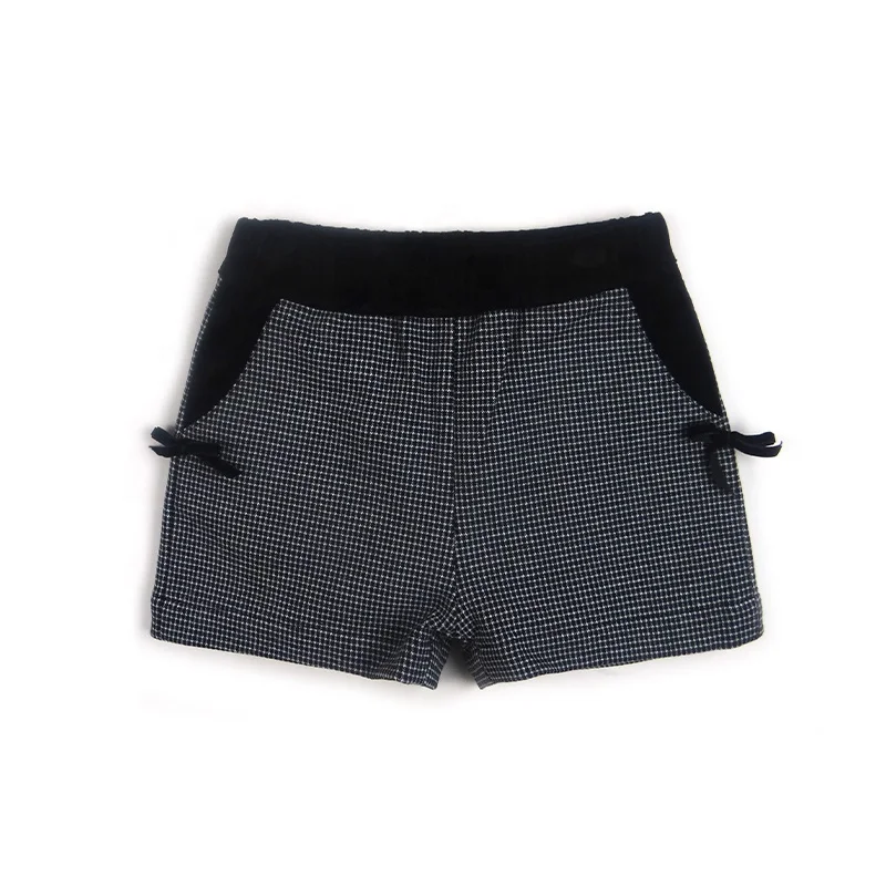 Зимние шорты для девочек, черные, желтые, 2020 клетчатые, дышащие, OEM-сервис, защита от пиллинга, Повседневный Цвет, защита от выцветания, MID