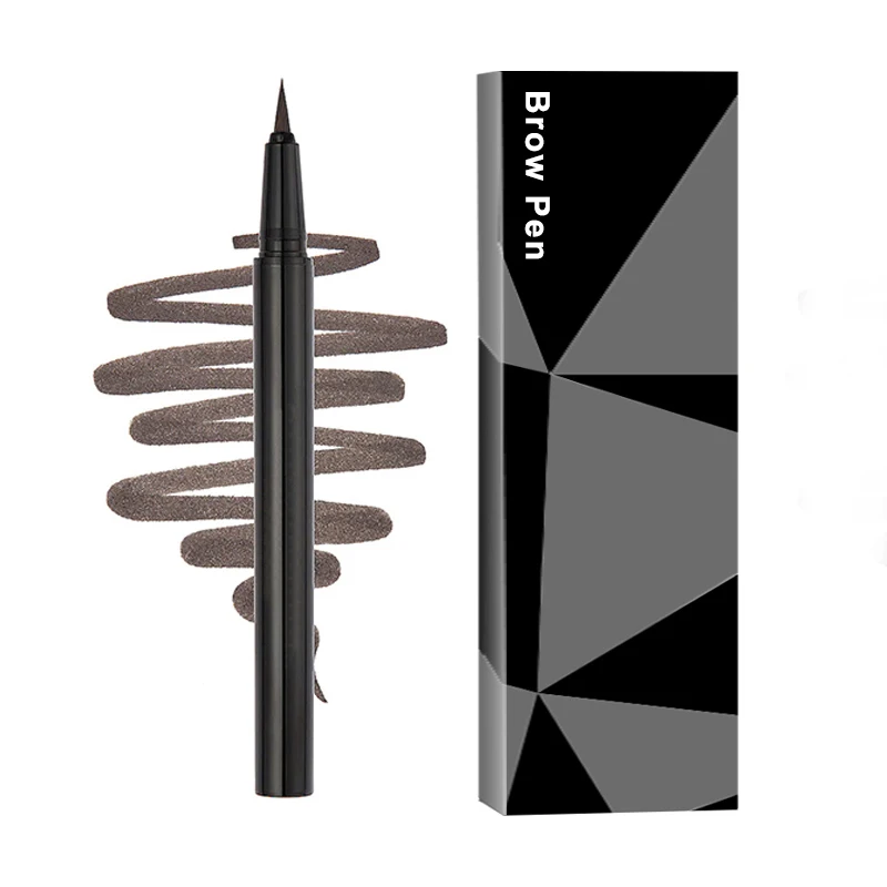 3D Waterproof Microblading Eyebrow Pen Precision Microfeathering Brow Shaping Pencil Ultra Fine Brow Liner Liquid Eye Brow Pen