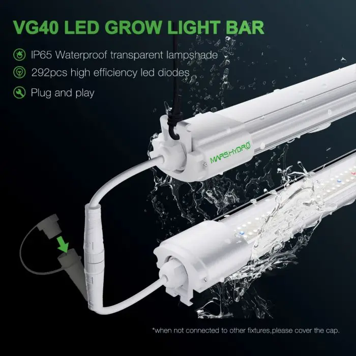 40 Вт Mars Hydro VG40 экономичный заменитель T5 Синий Красный оптимизированный полный спектр под навесом растений