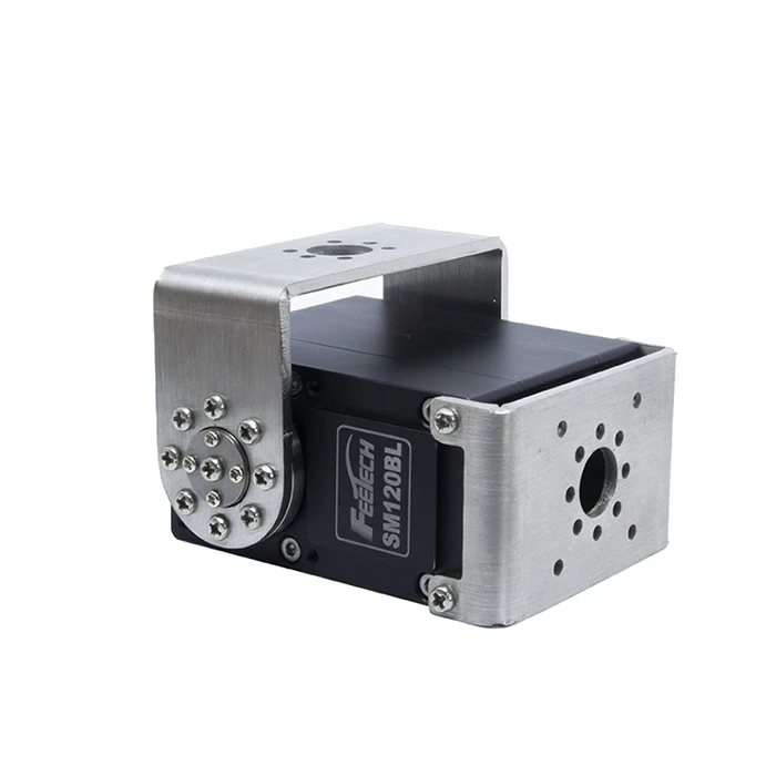 SM120BL 24V RS485 Serial Bus Servo Robot Arm Brushless  120kg Smart Servo for Medical and Agricultural Industrial Equipment