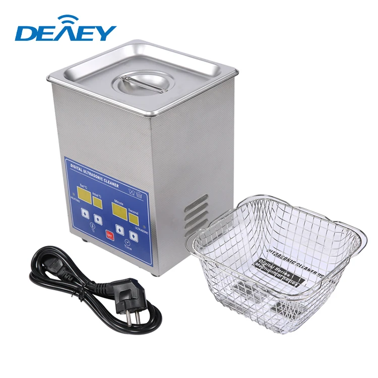 40khz 70w 2L portable teeth tooth brace  dentures cleaning machine digital ultrasonic cleaner