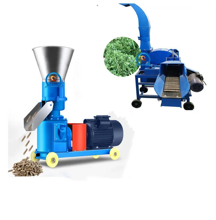 hot sale diesel feed pelletizer machine animal feed pellets production for farms with 220v/380v motor