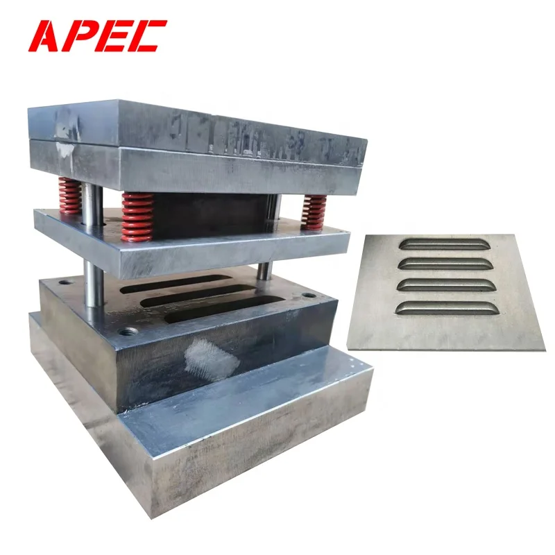Louver Puncher Punching tools louver Customized Punch Die molds for Punching machine 105*10mm