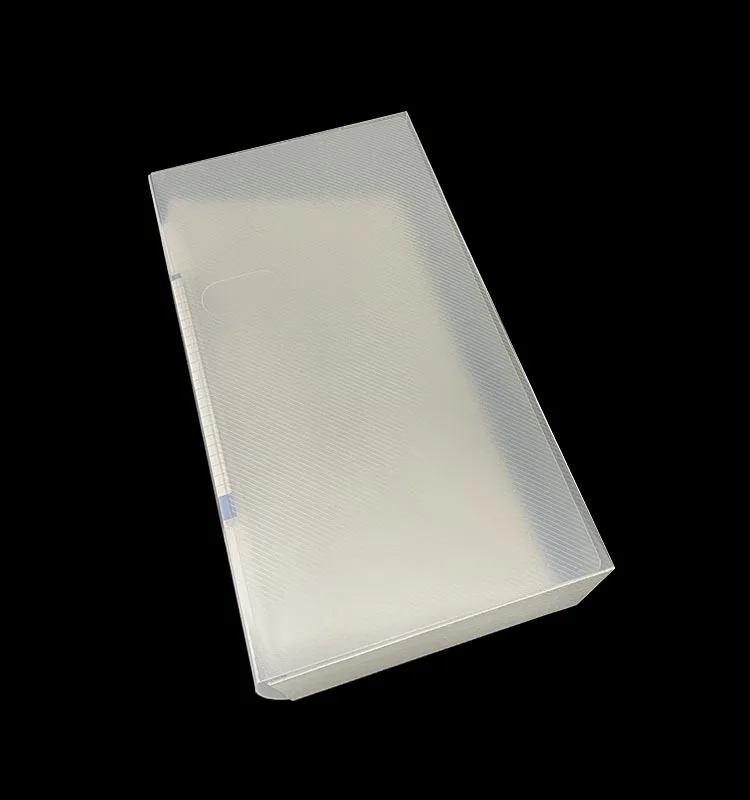96 Disks Storing Non-Woven Fabric Media File and Clear Plastic Case for CD DVD and Blu-ray