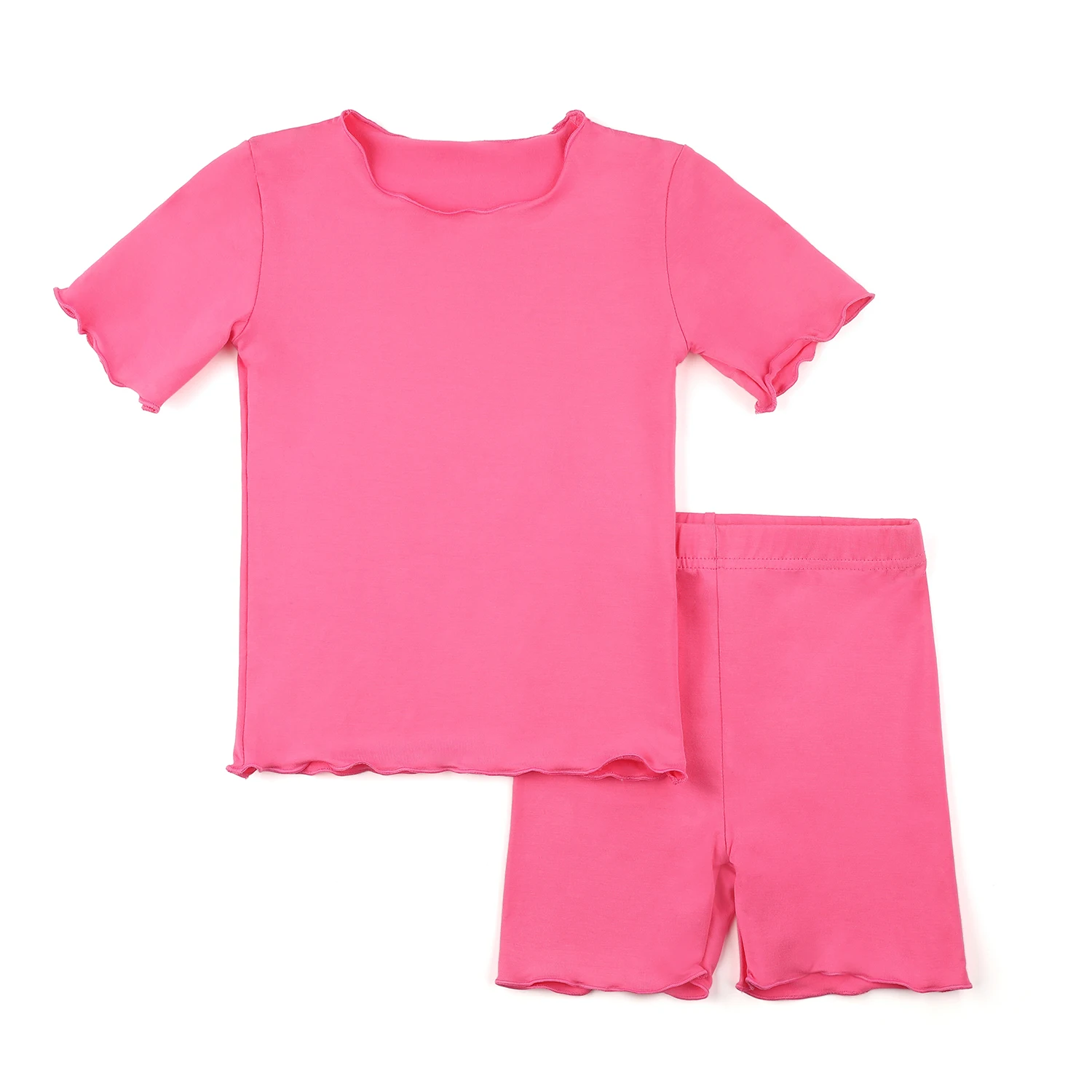 Wholesale Kids Girls Modal Pajamas NO MOQ Cheap Toddler Comfortable Sleepwear