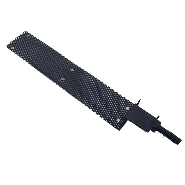 Customizable mesh ruthenium-iridium coated titanium anode