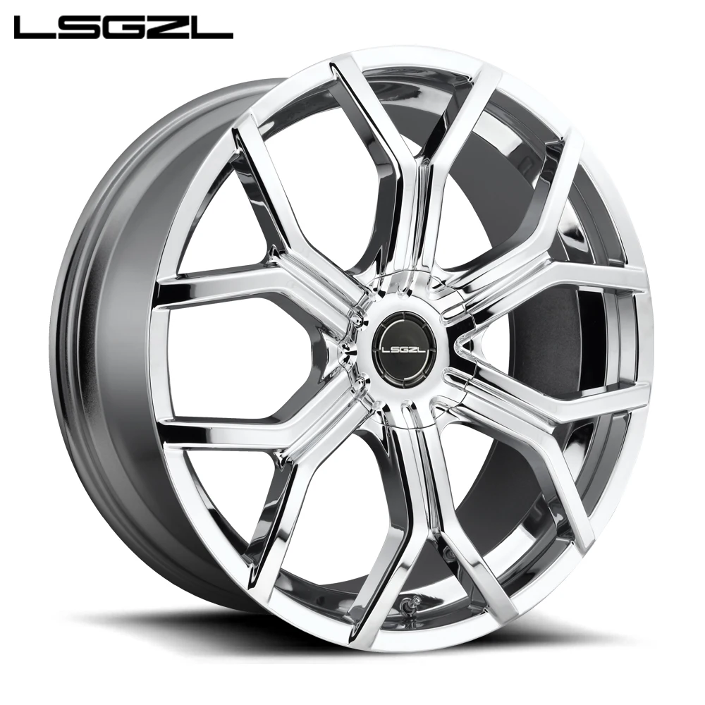 LSGZL Black forged alloy wheels 18 19 20 21 22 23 24 inch alloy  18 inch car wheels  Aluminium Alloy Wheel