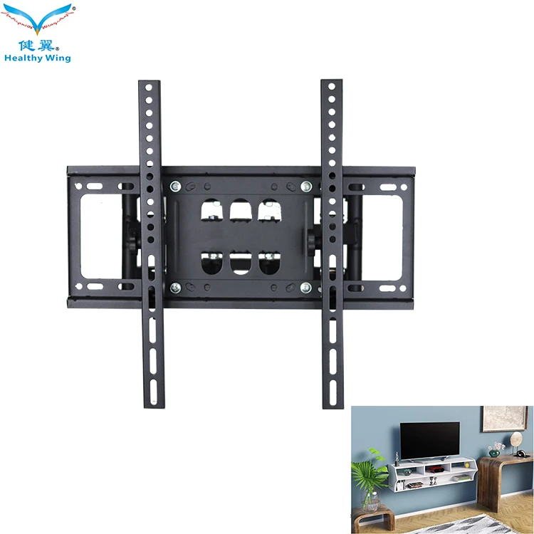 Long Arm 180 Degrees Swivel Tv Wall Mount With Vesa 400x400mm