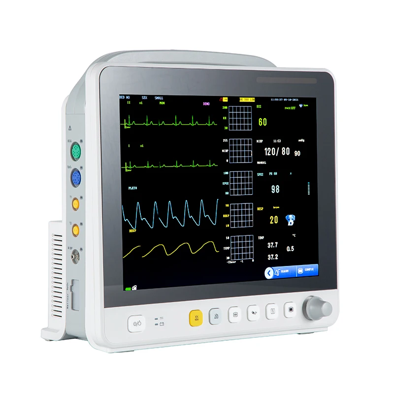 China wholesale patient monitor veterinary blood oxygen pulse vital signs multiparameter veterinary monitor