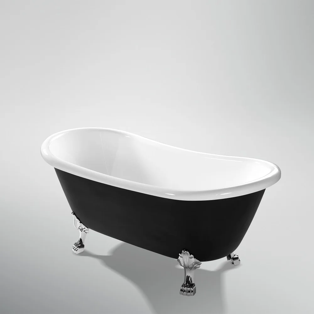 Freestanding Mold Plastic Bathtub Adult Acrylic Bathtub