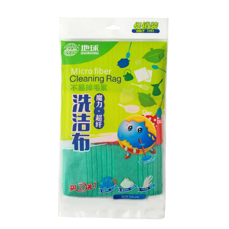 Factory direct sale no hair magic super fiber dish washing cloth window car table cleaning rag