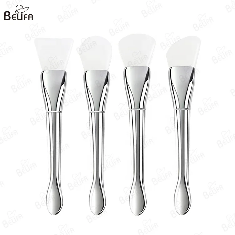 Многофункциональная маска для лица с двойной головкой кисть силиконовая крем Кисть