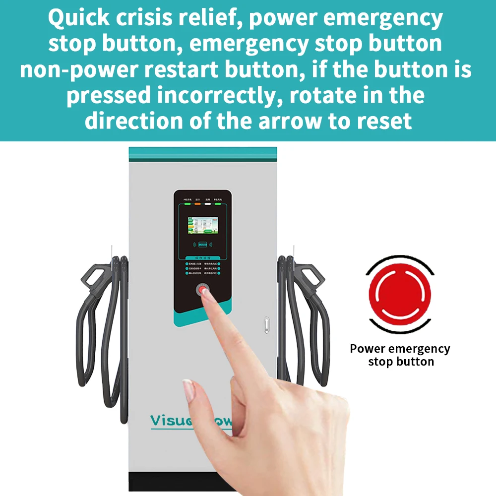 60kW To 180kw DC Fast EV electric car charger Manufacturer Supplier Wholesale EV Charging Station