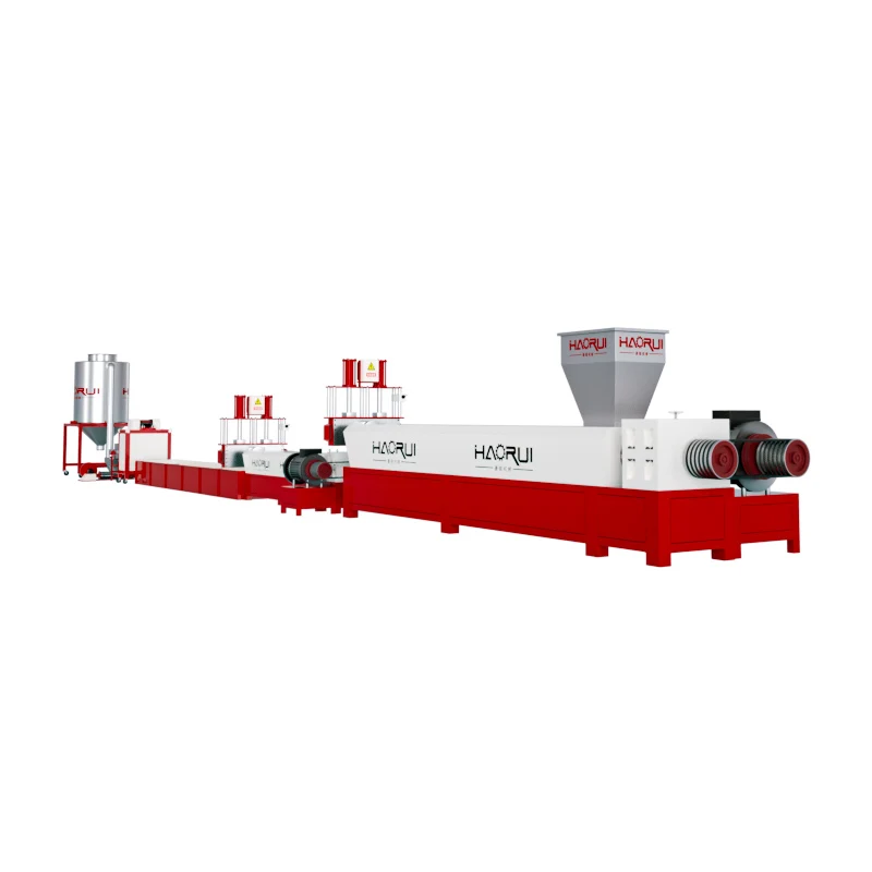 Waste Plastic Pet Bottles Twin Screw Extruder Pelletizer/ Automatic Strand Granulator Plastic Bottle Granulator