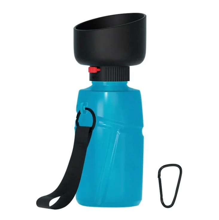 Operated Simple Convenient Anti-drop Large Capacity Squeeze Portable Dog Pet Water Bottle