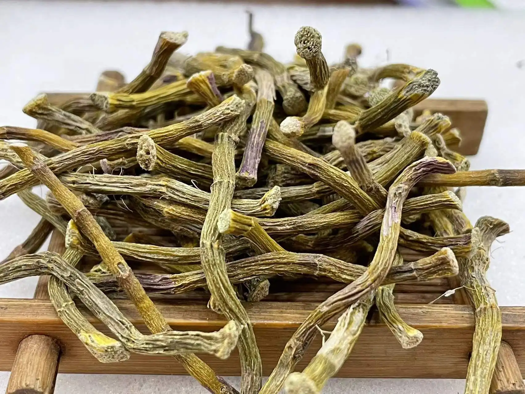 Shi hu Chinese natural stem of White Dendrobium for tonic herb tea