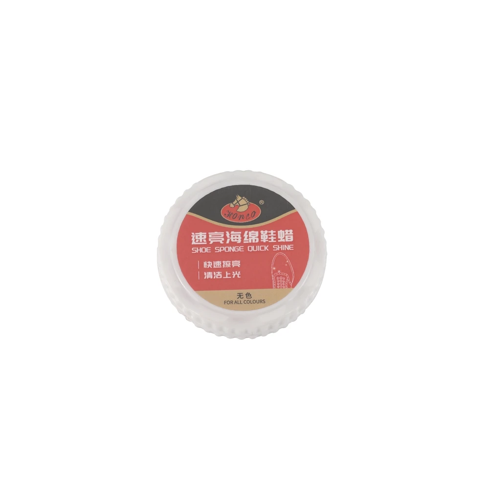 Manufacturer Hotel Disposable Instant around Shoe Shine Sponge with high quality