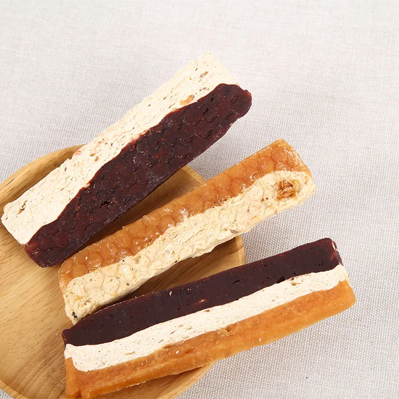 Rawhide Chicken Beef Fillet Natural Dry Animal Pet Dog Food Snack Chews Treats Training With Safe Quality And Price