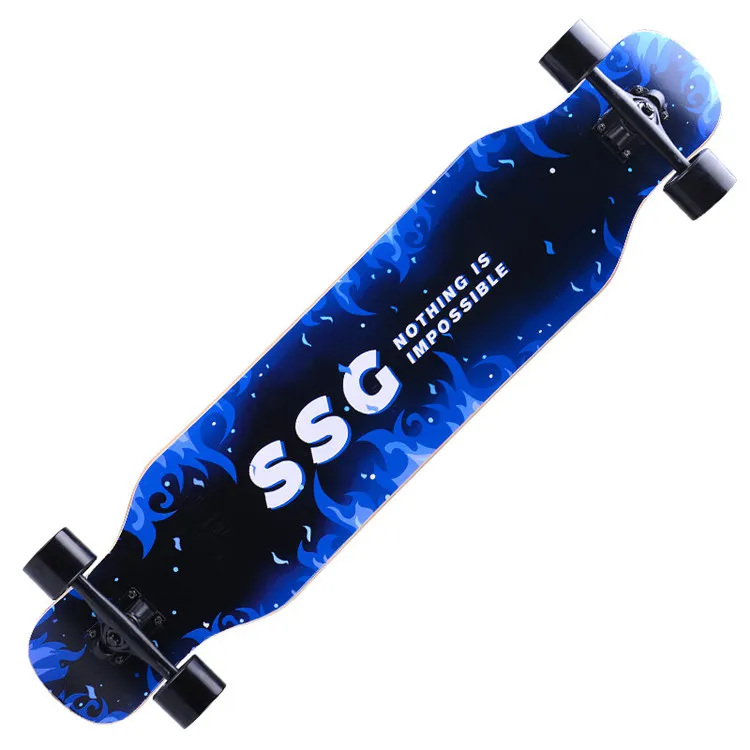 China Surfskate longboard Wood for Beginners Girl Long Board Bamboo Longboard Surf Skate Canadian Maple