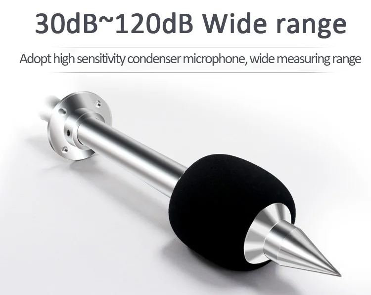 RS485 4-20mA 0-5V Выход 30-120dB IoT детектор шума датчик