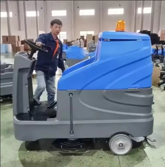 SC220-1300D High Quality Durable Automatic Floor Scrubber For Sale Shopping Mall Floor Cleaning Equipment