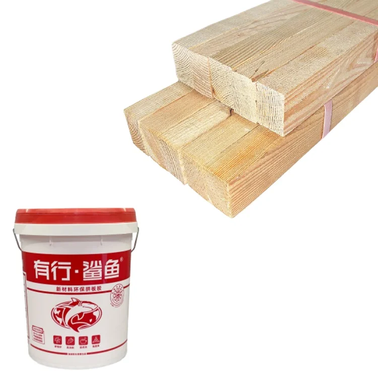 Factory direct sale of 2 part water-based wood glue adhesive for wooden furniture wood strips