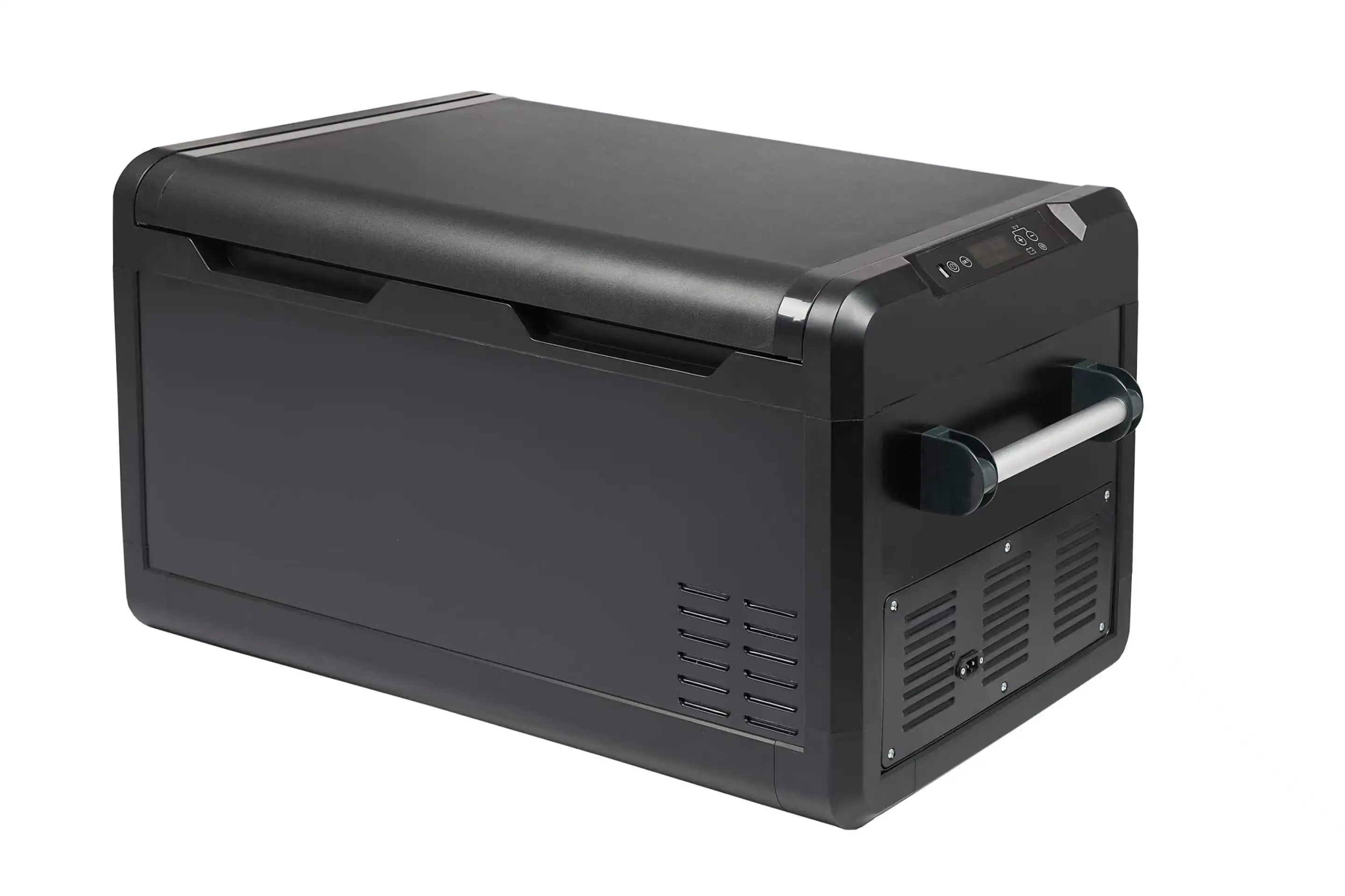 100L New design Dual zone  DC 12V 24v Portable DC Fridge Freezer With compressor cooling system