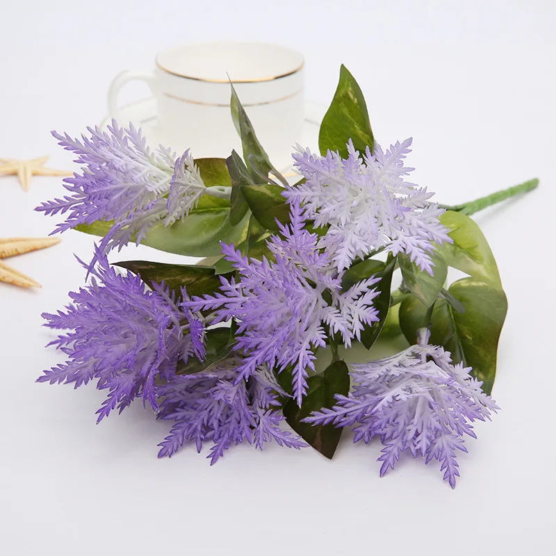 Colorful artificial plant green leaves wedding eucalyptus leaf branch christmas artificial eucalyptus leaves