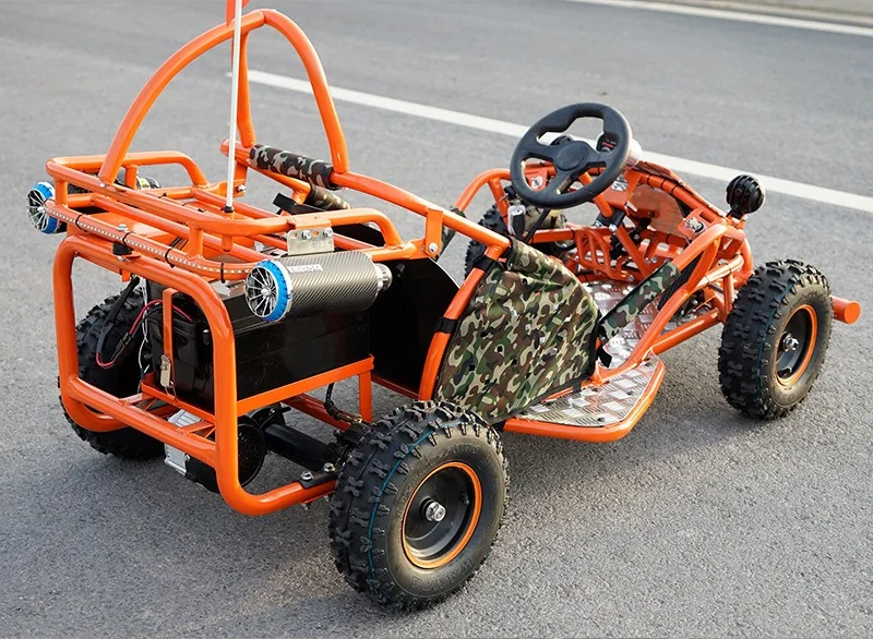 V для взрослых и детей электрический go kart Двухместный Забавный багги