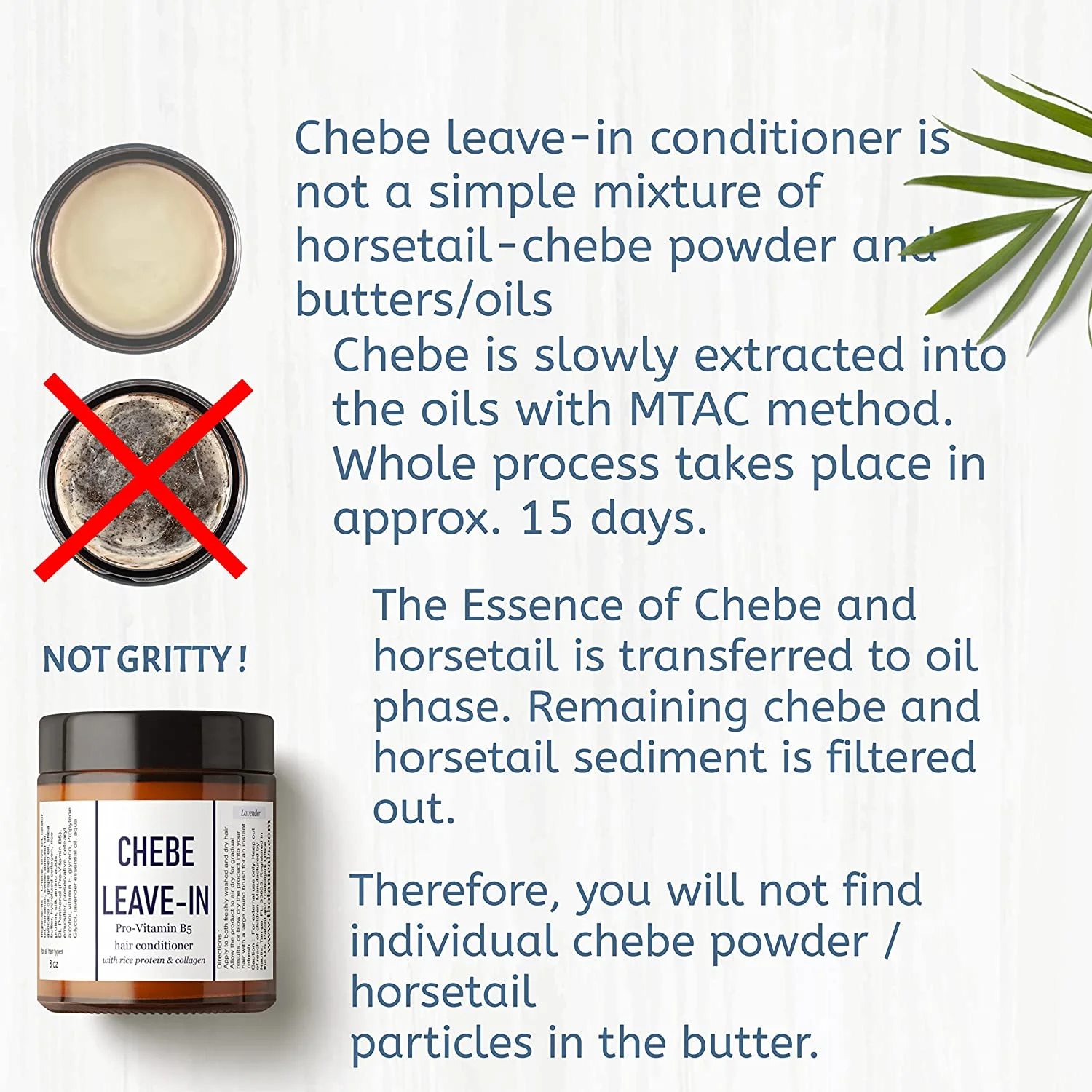 Private Label 250G Moisturizing Strengthening Chebe Powder Hair Growth Thickening Chebe Hair Butter Leave In Conditioner