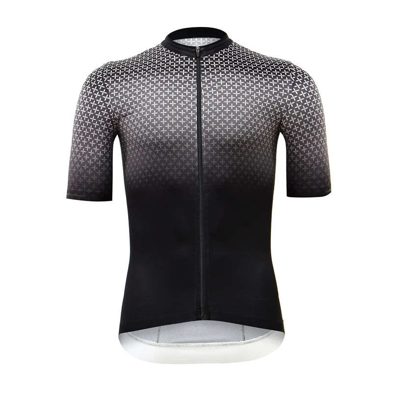 Factory Supply Custom Vetour Bike Jersey Green Colour Bicycle Jersey Man Focus Sweat-Wicking For Adults