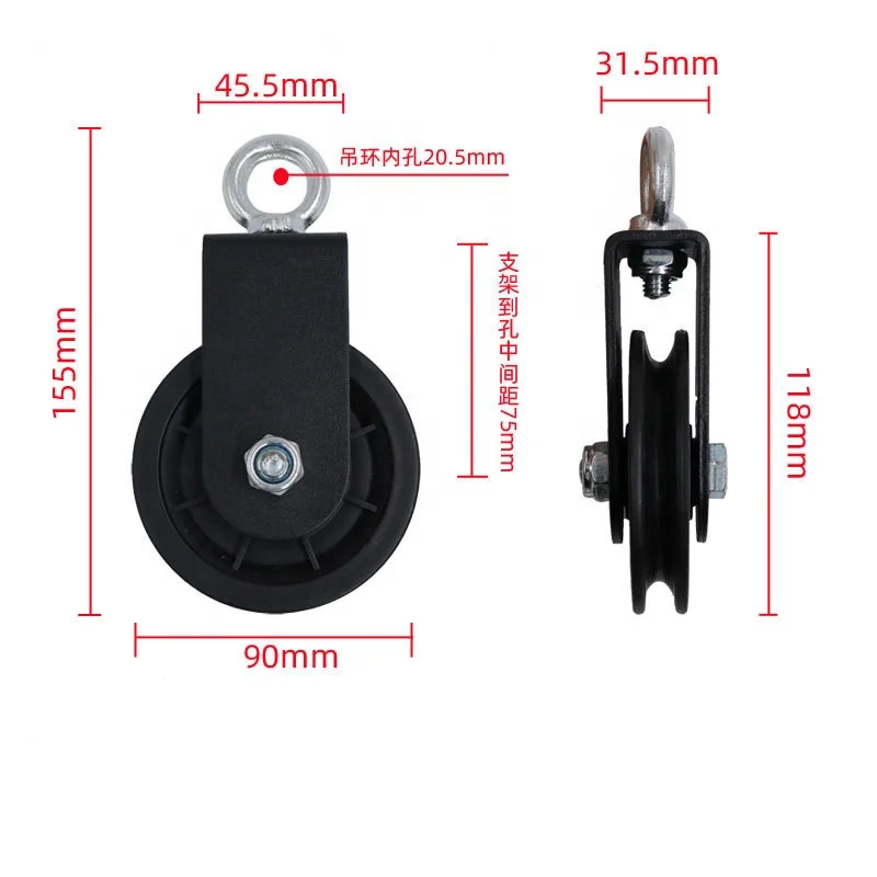 2024 factory multi-functional pulley set fitness equipment accessories vendors
