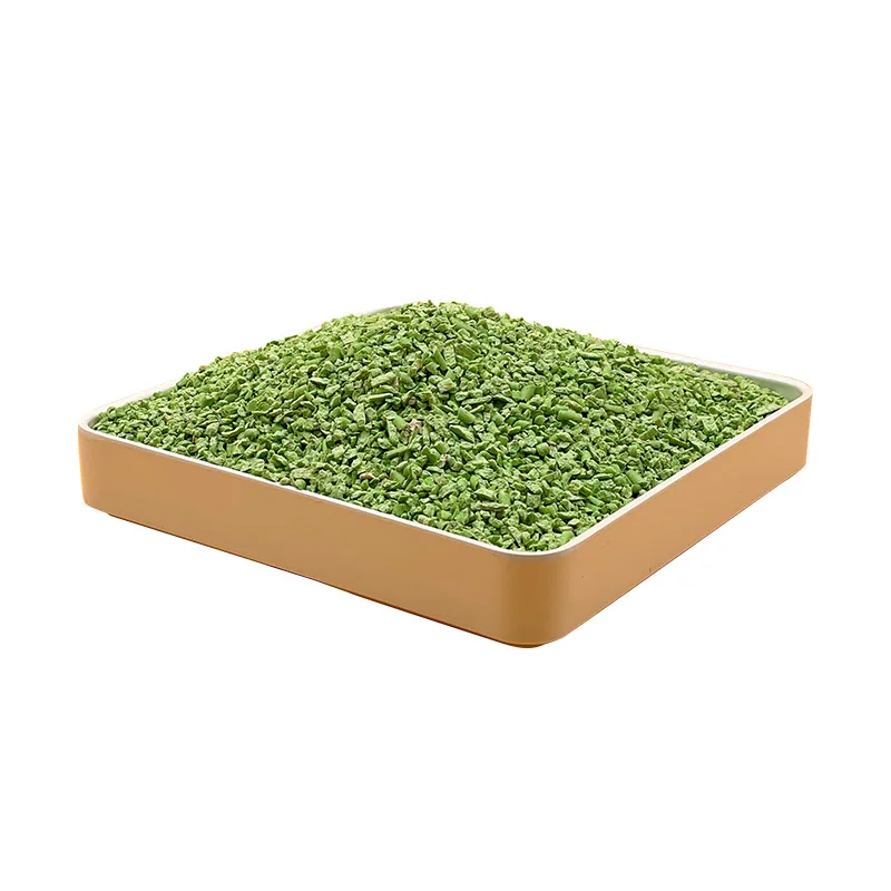 Free Sample 100% Natural Dust Free Premium Broken Tofu Cat Litter Natural Clumping Flushable Bulk 6L Tofu Cat Litter
