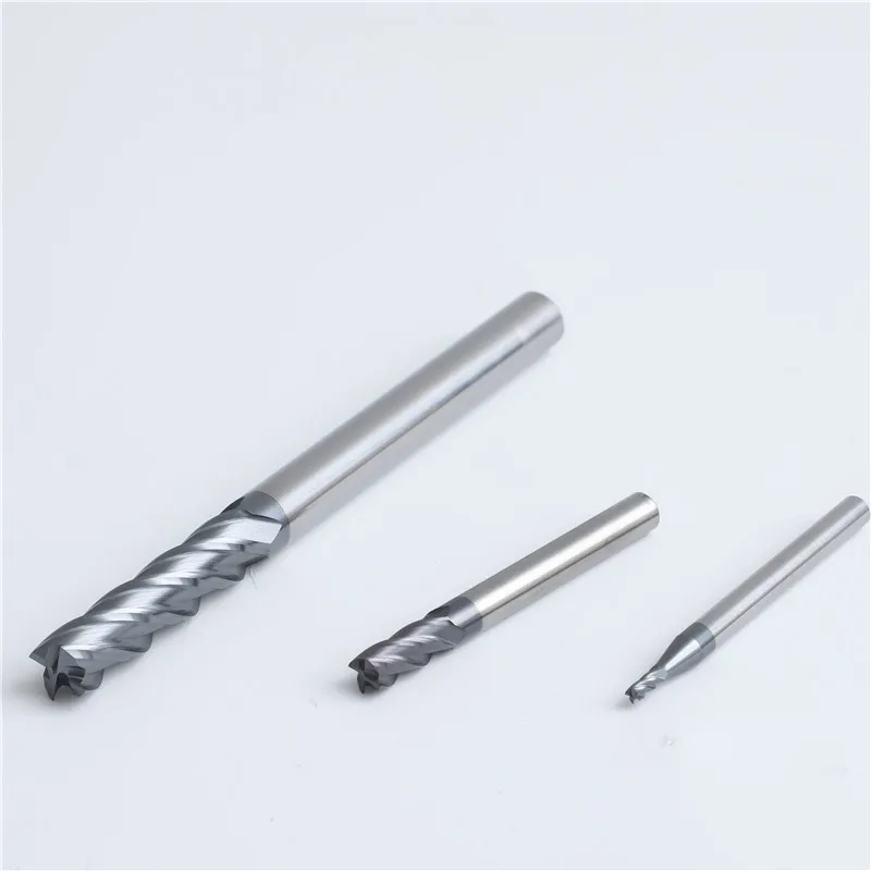 aluminium solid carbide 8mm 9mm 10mm 11mm 12mm 14mm 16mm 18mm altiin coated tungsten carbide end mill coating endmills