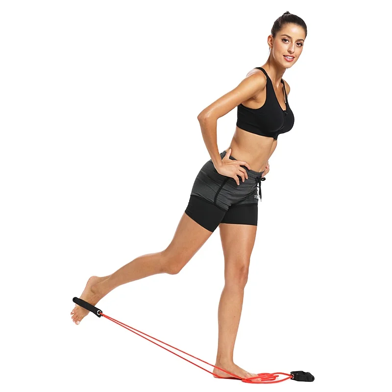resistance bands custom print yoga fitness Pilates bar Stick