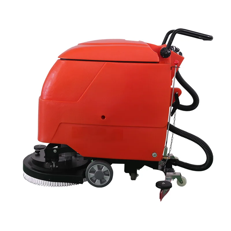 rechargeable floor scrubber industrial floor scrubber machine
