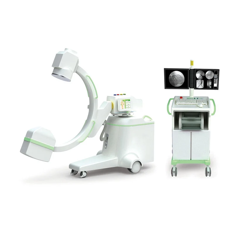 Portable movable Medical Digital Fluoroscopy C-arm 200ma stationary human X-ray Machine price