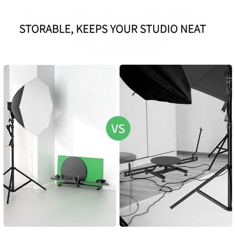 360 Rotating Camera Platform Photography Turntable Spin Table 360 Spinner Professional Surround Shooting Spinning Platform 3kg