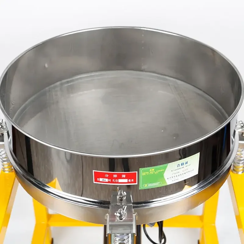 Food Industry Flour Powder Vibrating Screen Machine Rectangular Vibrator Screening Machine