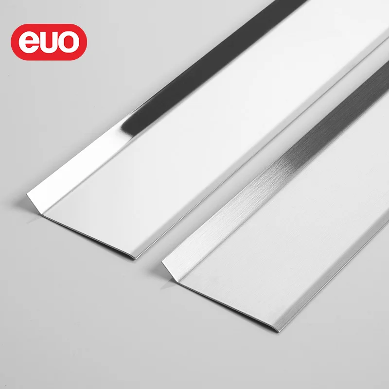 euo Wholesale Custom Floor Skirting Board stainless baseboard For House Decoration