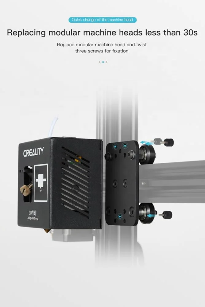 Multi-Function CP-01 Creality 3D Printers With 3 Functions 3D Printing Laser Engraving And CNC Carving