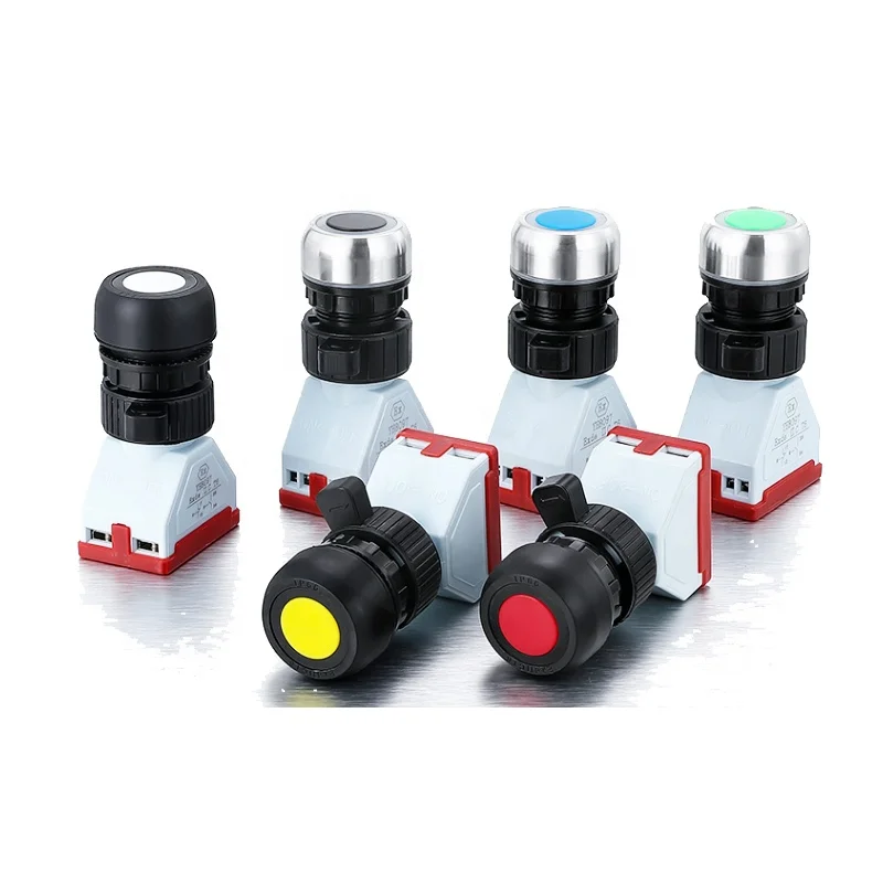 Explosion proof control push button signal lamp emergency stop switch ex d e