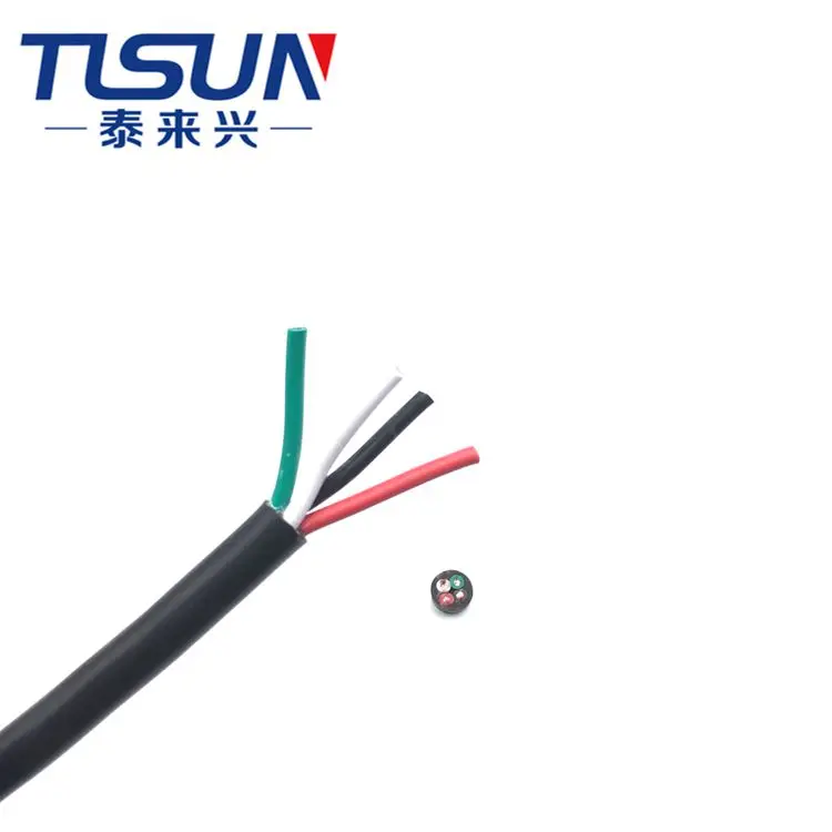 American Standard 12AWG Cable SEOW 4Core Power Cable Resistant Oil And Water Cable