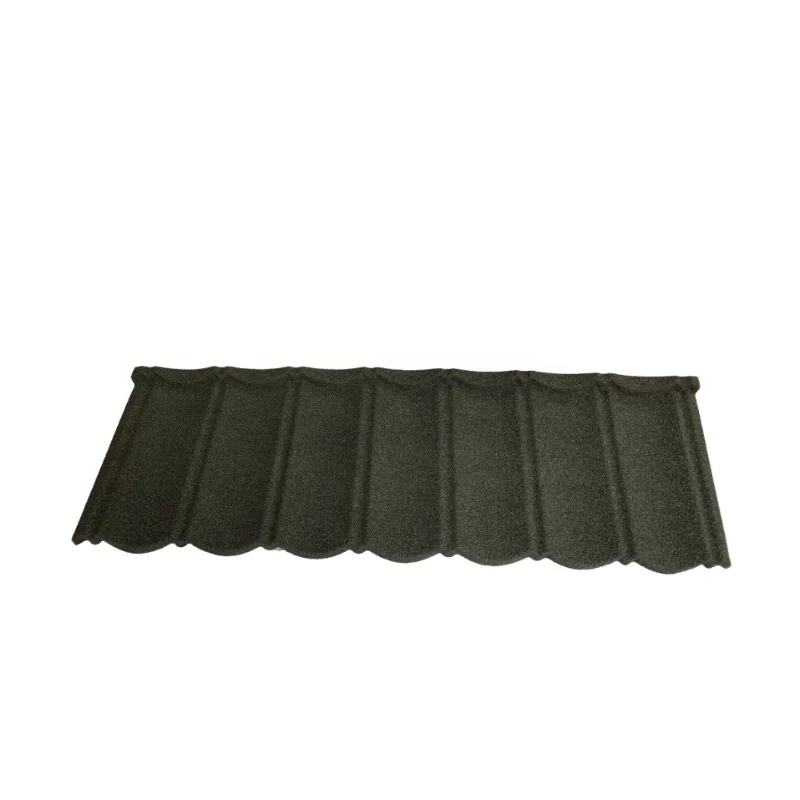 Color Stone Coated Metal Steel Roof High Quality And Bond Tile Roofing For Villa
