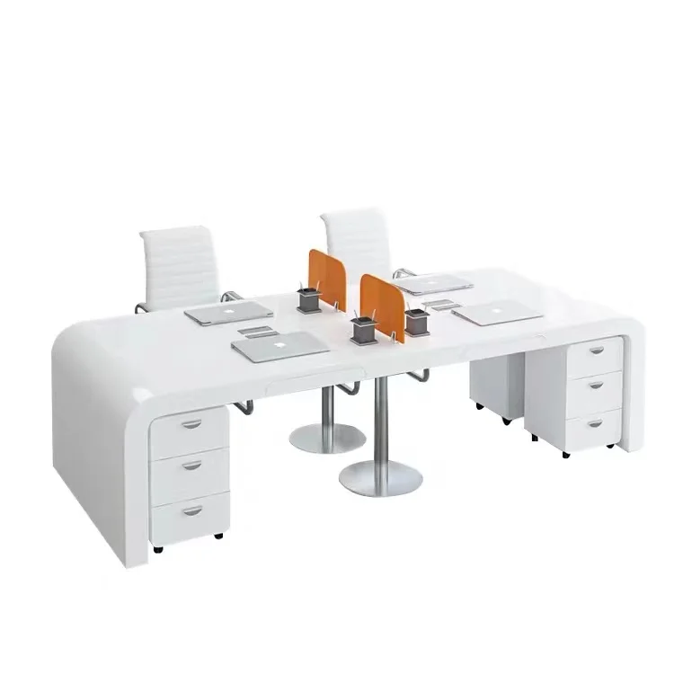 Factory Direct Sale Modern Cubicle Office Studio Desk Workstation
