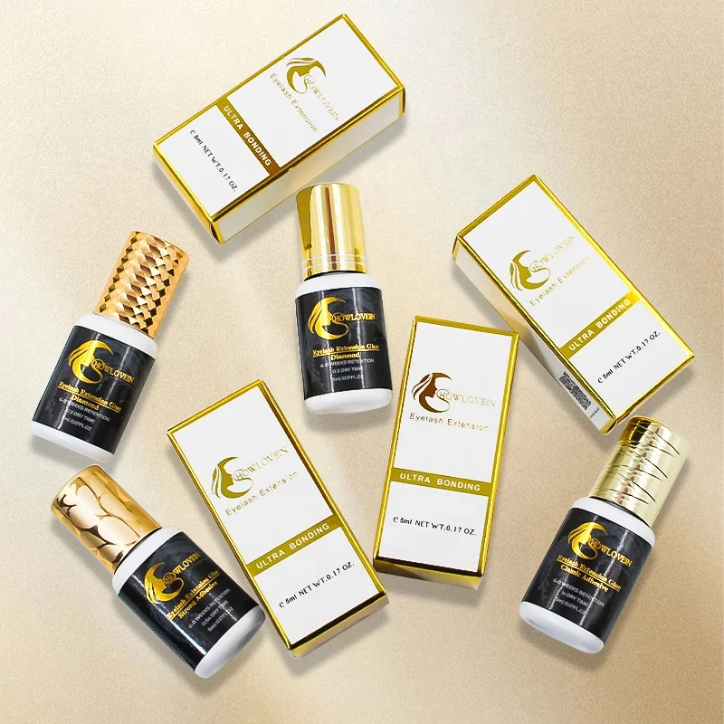 Eyelash Glue 0.5 Second Original Eyelash Extensions Glue Fastest Dry Strongest Glue Professional Adhesive