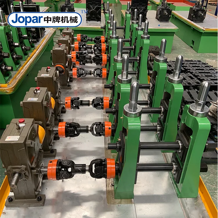 Full Automatic High Level Foshan Jopar Stainless Steel Pipe Making Machine Hot Sale